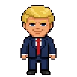 Orange Trump sprite