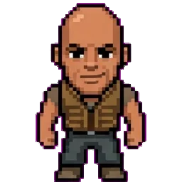 Dwayne Johnson sprite