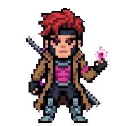 Remy “Gambit” Lebeau sprite
