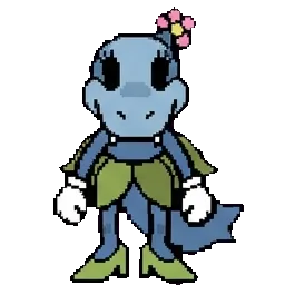 Reefa the tiger shark sprite