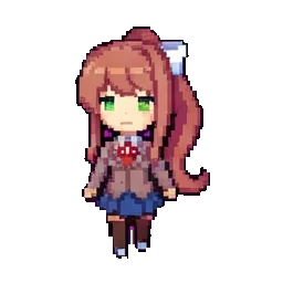 Monika sprite