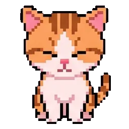 Lazzy kitten sprite