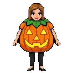 Pumpkin Girl sprite