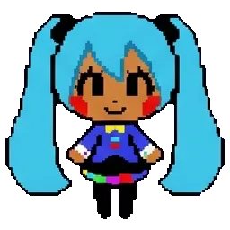 Miku Hatsune sprite