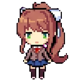 Monika sprite