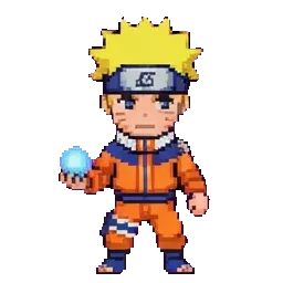 Corrupted Naruto sprite