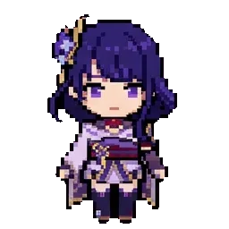 Raiden shogun sprite