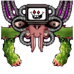 Omega Flowey sprite