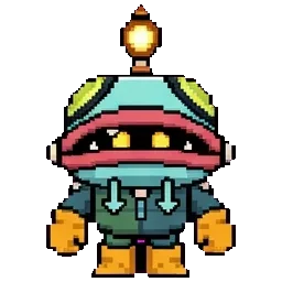 Glowbert sprite