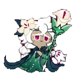 White Lily Cookie sprite