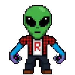 The One Alien Man sprite