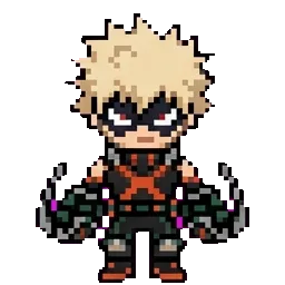 Katsuki Bakugo sprite