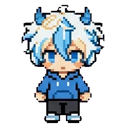 Boy in a box sprite
