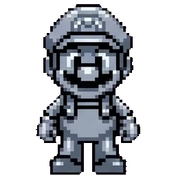 Metal Mario sprite