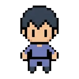 Dot Is A Kind, But Shy Axolotl With A Gray Sweater sprite