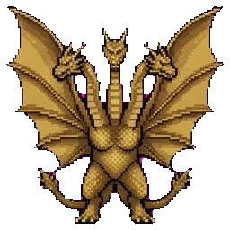King Ghidorah sprite