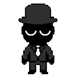 Mr. Black sprite