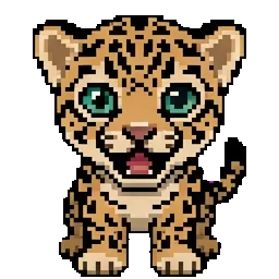 Erê the Jaguar Cub sprite