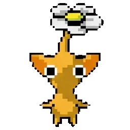 Yellow-Red pikmin sprite