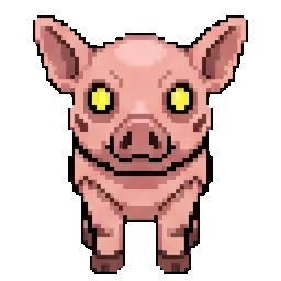 Zombie pig sprite