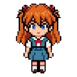 Asuka Langley Soryu sprite