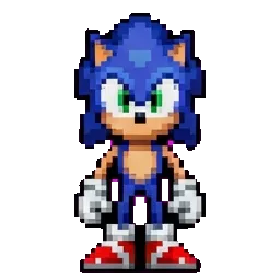 Sonic The Hedgehog sprite
