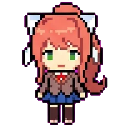 Monika sprite