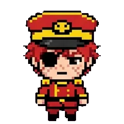 Captain Red sprite