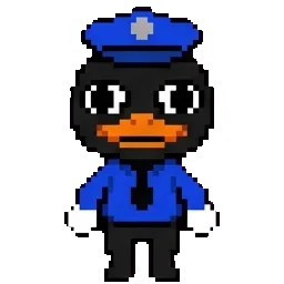 Officer Duckman sprite