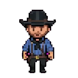 Arthur Morgan sprite