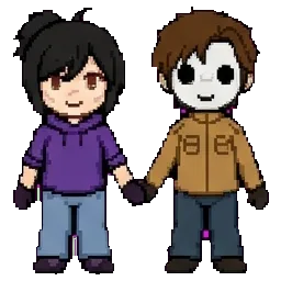 Masky Y Isa sprite