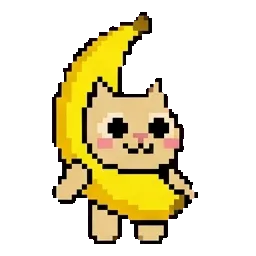 Banana Cat sprite