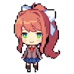 Monika sprite