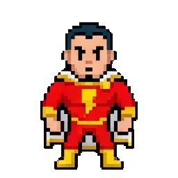 Shazam sprite