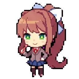 Monika sprite