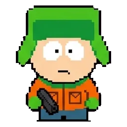 Kyle from south Park sprite