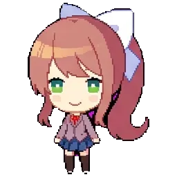 Monika sprite