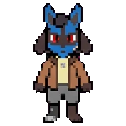 Lychee Lucario sprite