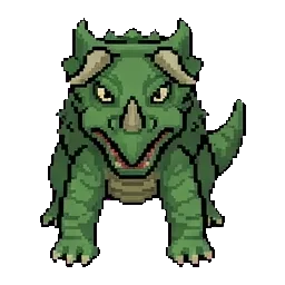 Triceratops Kaiju sprite