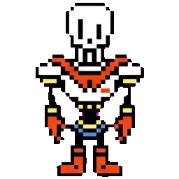 Papyrus the Skeleton sprite