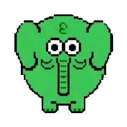 Zeleniy Slonik sprite