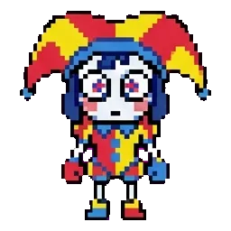 Evil  pomni￼ sprite