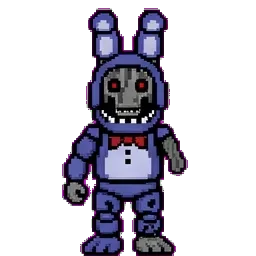 Withered Bonnie sprite