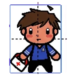Leonard McCoy (Bones) sprite