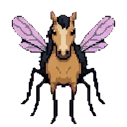 Horse-bee sprite