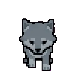Bella The Nice Wolf sprite
