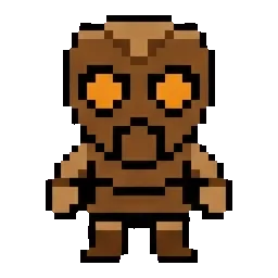 Chocolate doughnut sprite