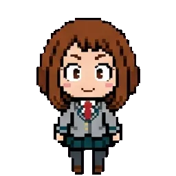 ochako uraraka sprite