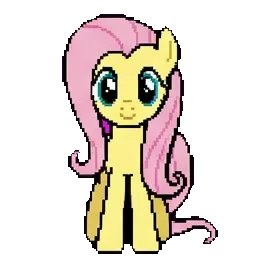Flutter Shy sprite