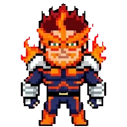 Enji Todoroki sprite